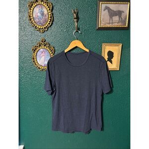 Mens Lululemon Tee Size Large Blue